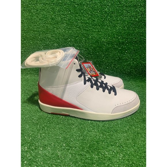Air Jordan Retro 2 Nina Chanel \'Chicago\' DQ0558160 Women Size 10.5 (Men Size 9) main image 12